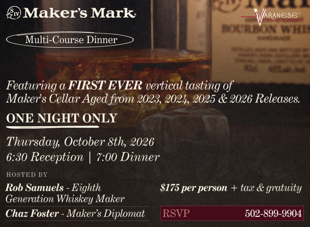 Maker's Mark Bourbon Dinner