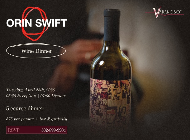 Orin Swift Wine Dinner