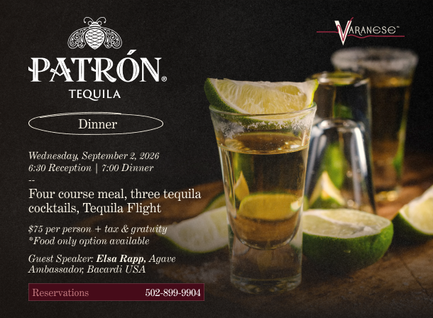 Patrón Tequila Dinner