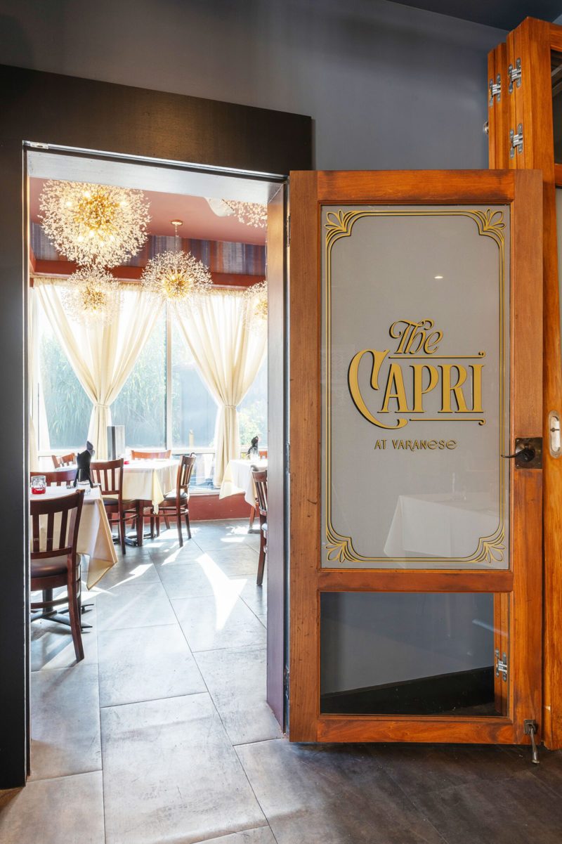 The Capri room portrait view