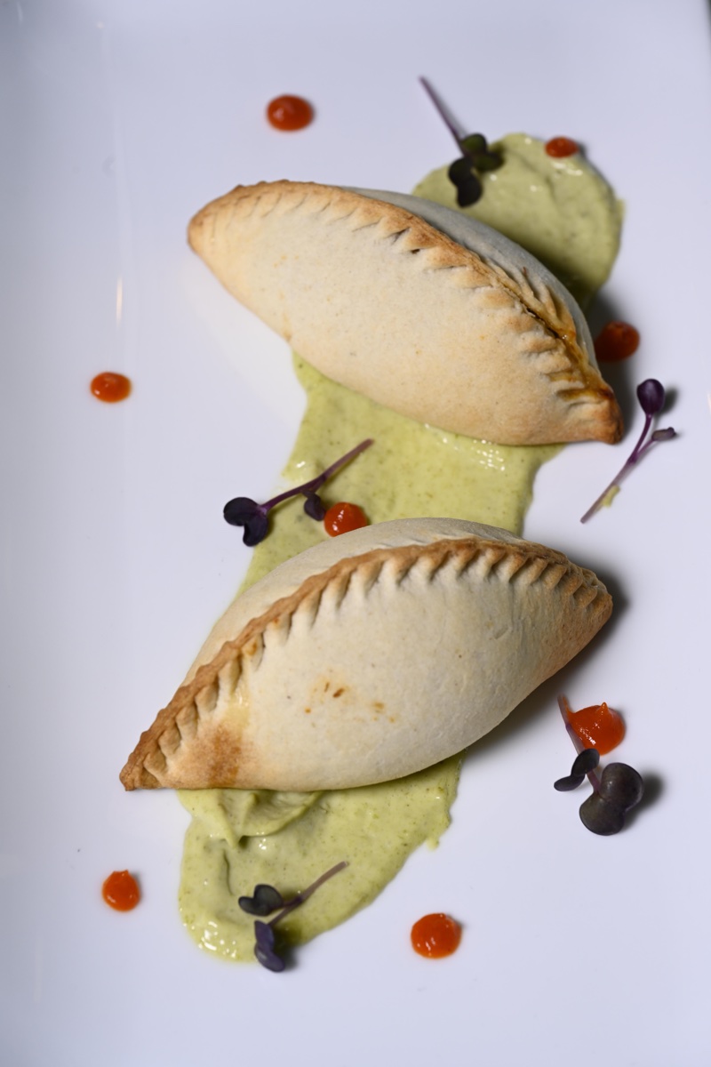 Lamb and goat cheese empanadas